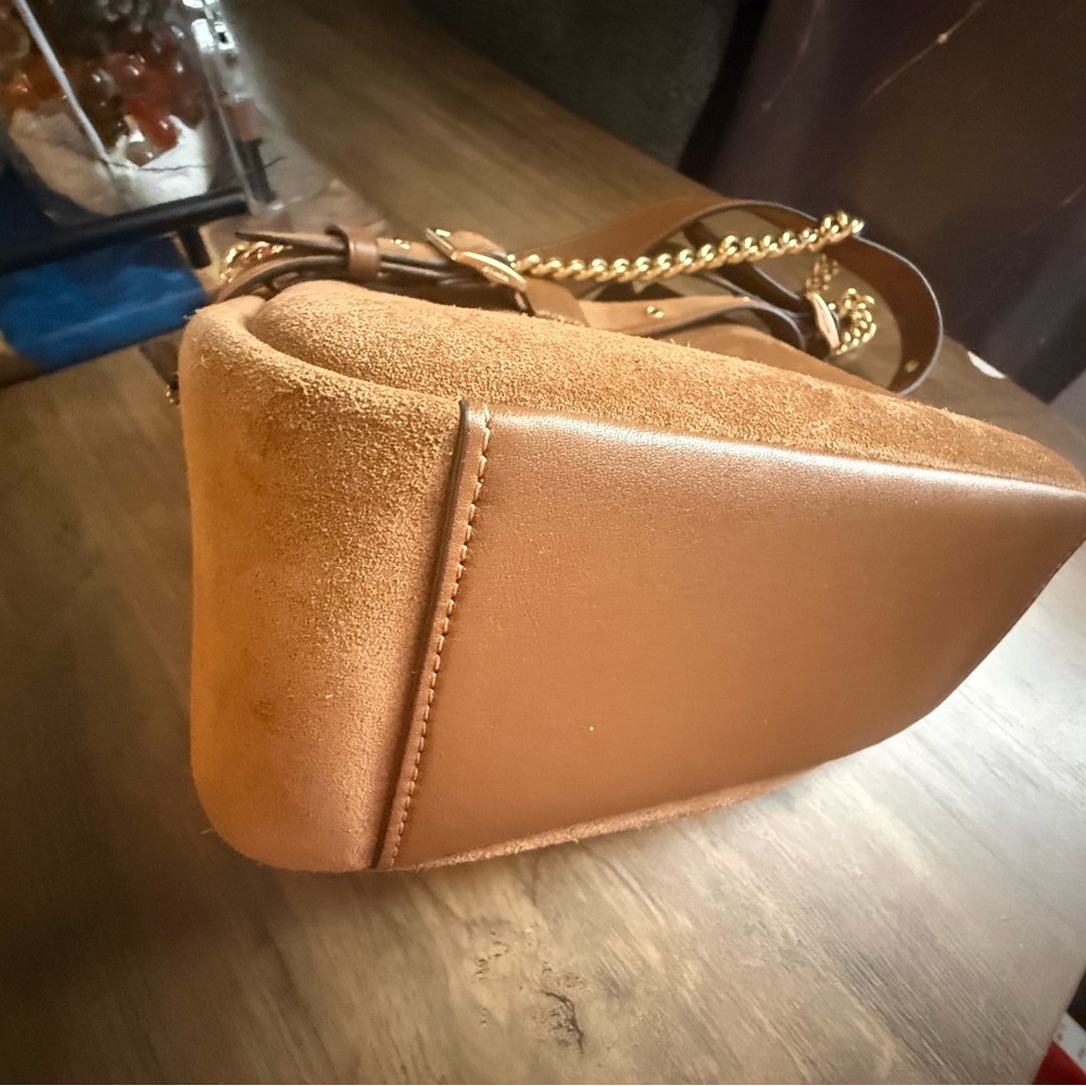 Coach Suede Sienna Hadley Crossbody - Picture 15 of 16